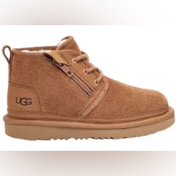 UGG Other - UGG Neumel II Boys' Preschool Side Zip Chukka Boot in Chestnut Brown